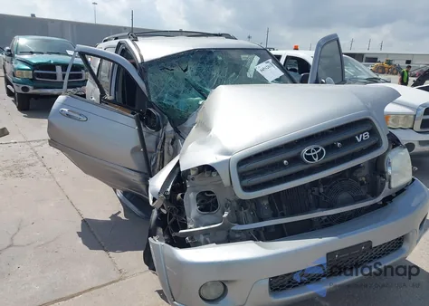 2002 Toyota Sequoia Sr5 V8 from USA, damaged, VIN 5TDZT34AX2S074772